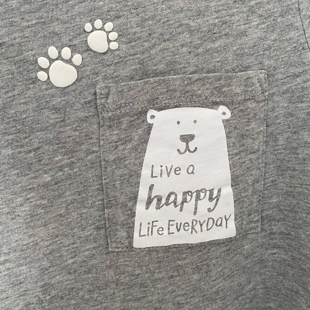 Gray Pocket T-Shirt
